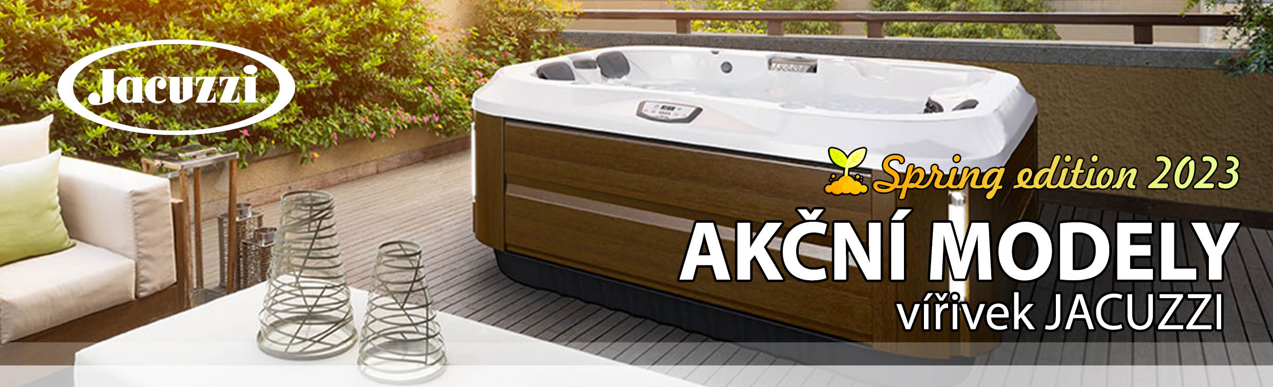 Akce na vířivky Jacuzzi