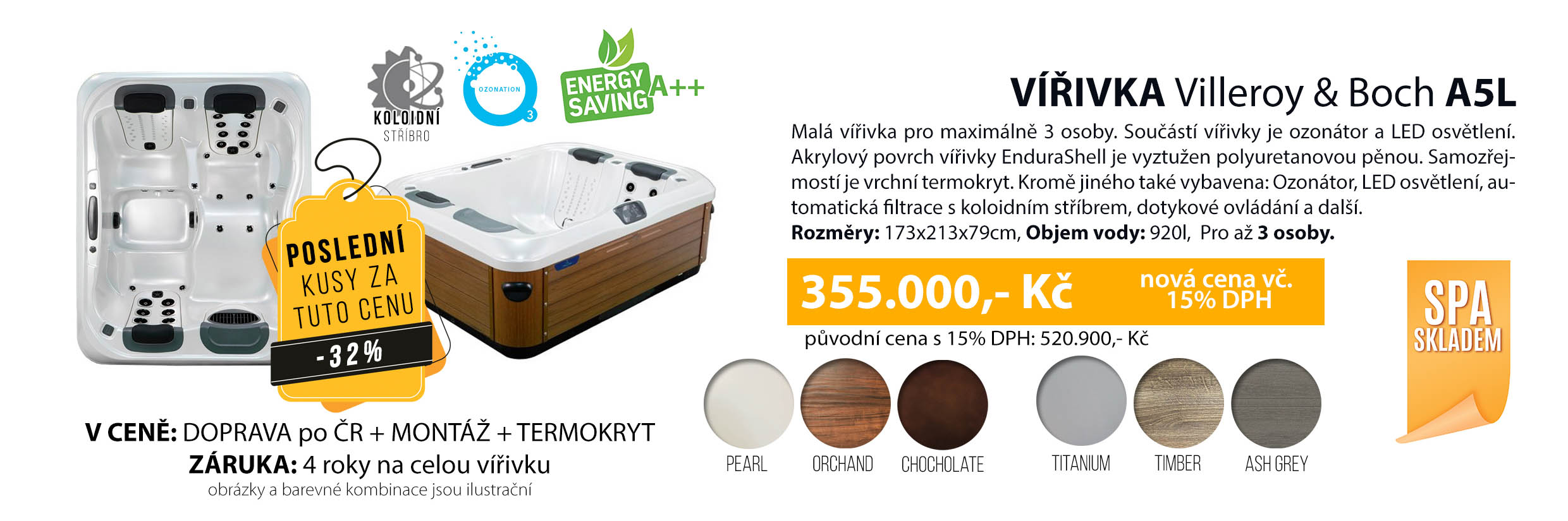 A5L sleva na vířivku