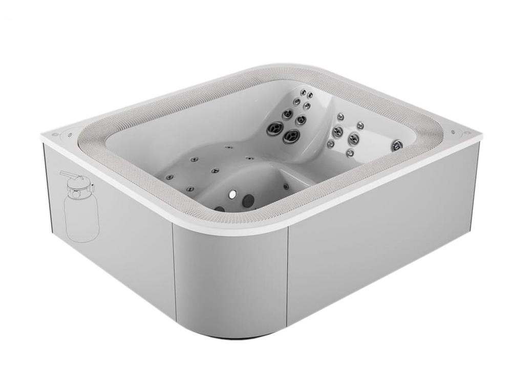 Privátní Jacuzzi vířivka pro wellness