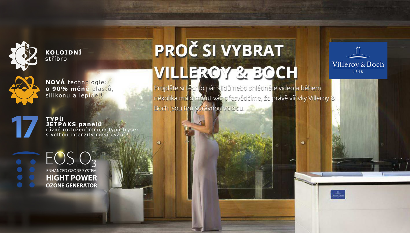 Výhody vířivek Villeroy Boch