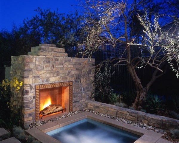 Inspirace vířivka v zahradě