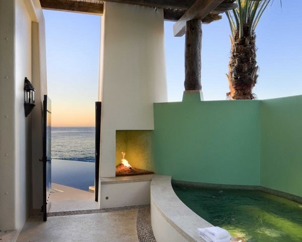 Inspirace vířivka v zahradě