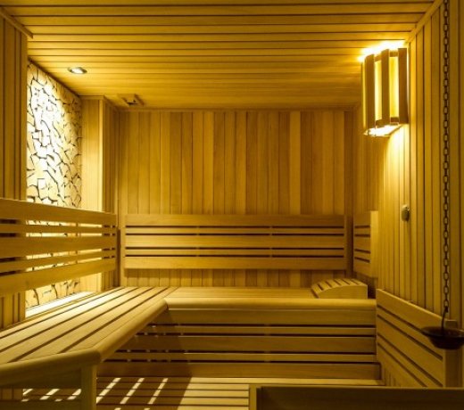 Sauna v hotelu Delanta