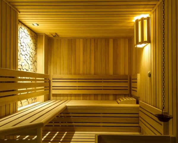Sauna v hotelu Delanta
