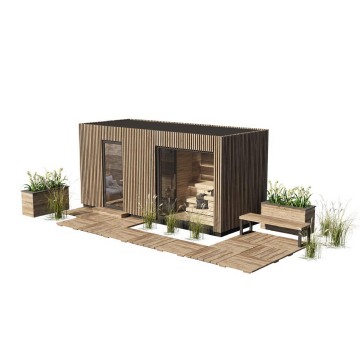 Venkovní sauna na míru - modulární