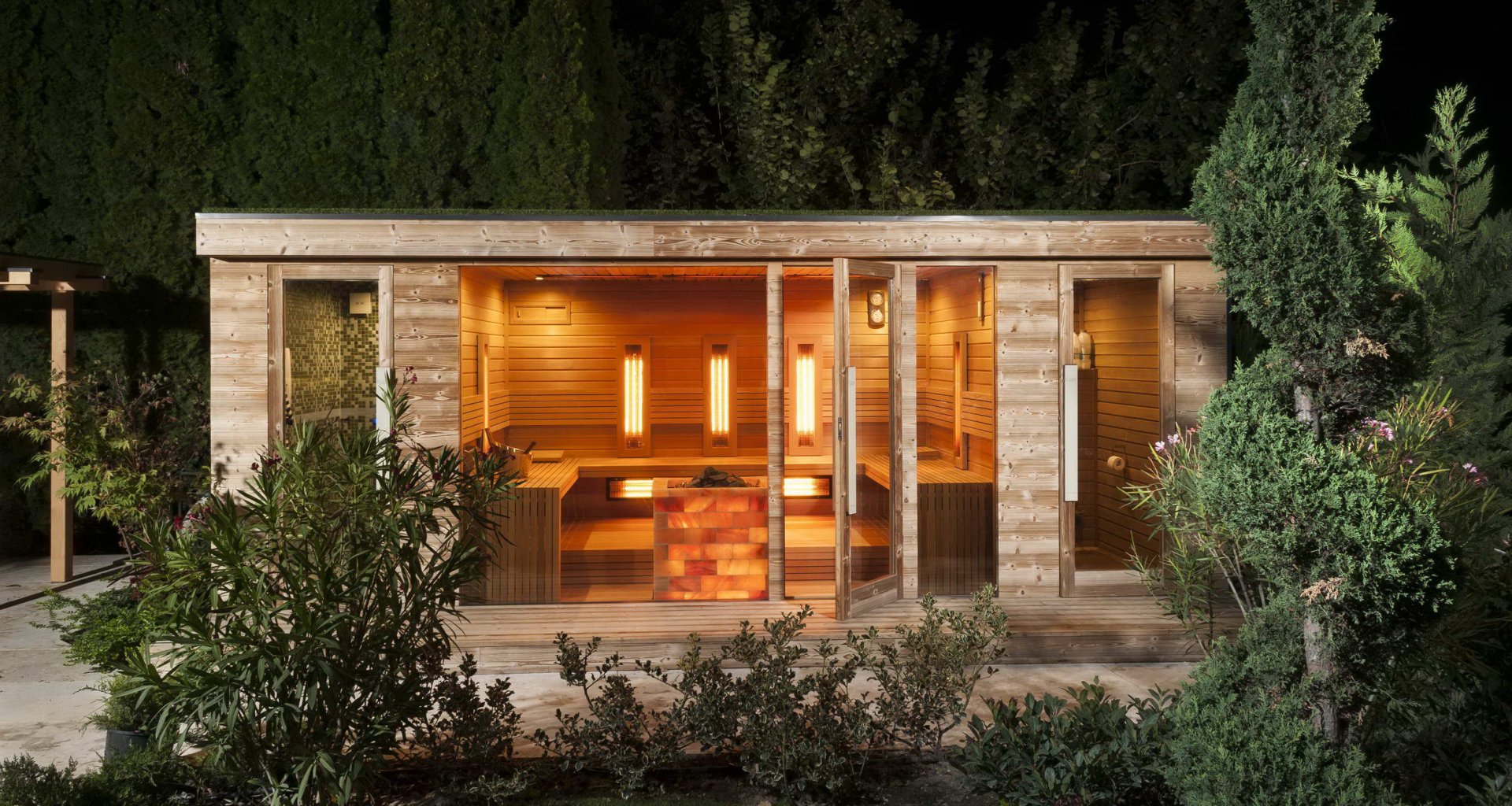 Luxusní sauna domky